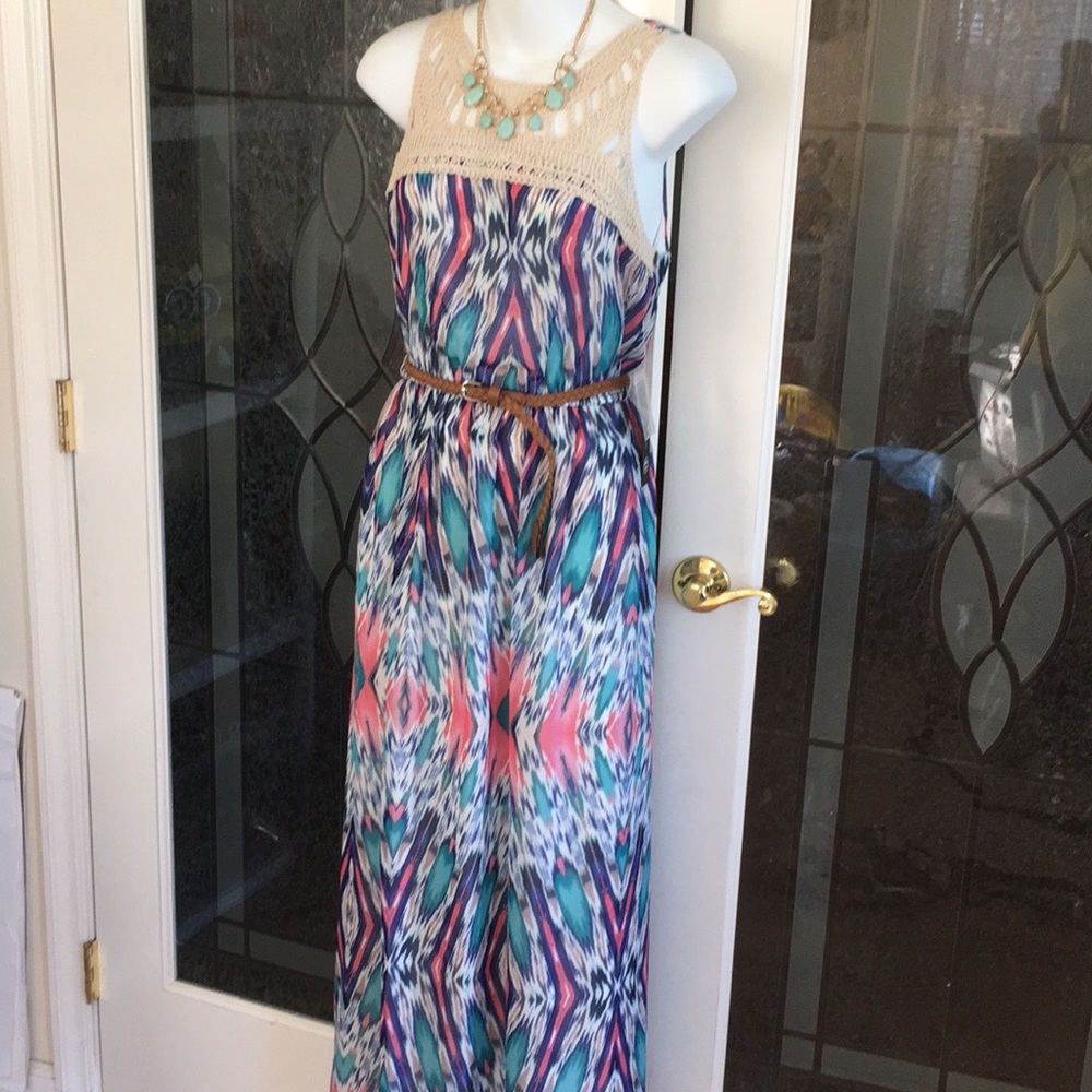 Colorful Maxi Dress